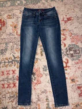 Women’s Indigo Skinny Jeans - Stretch Slim Fit